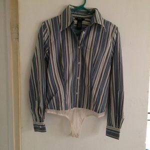 Body by Victoria Essential Collar & Cuff Bodysuit.